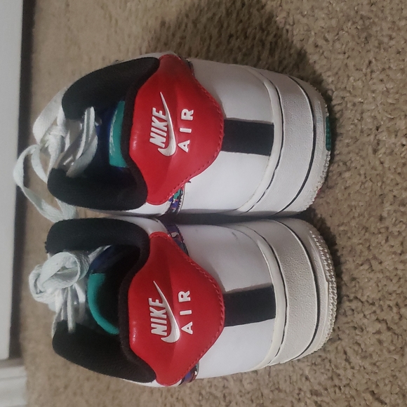 nike air force melted crayon men's